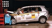 Volkswagen Golf im Euro NCAP-Crashtest. Foto: Auto-Reporter/Euro NCAP